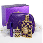 Luxury Collection Velvet Gold Pouch Gift Set