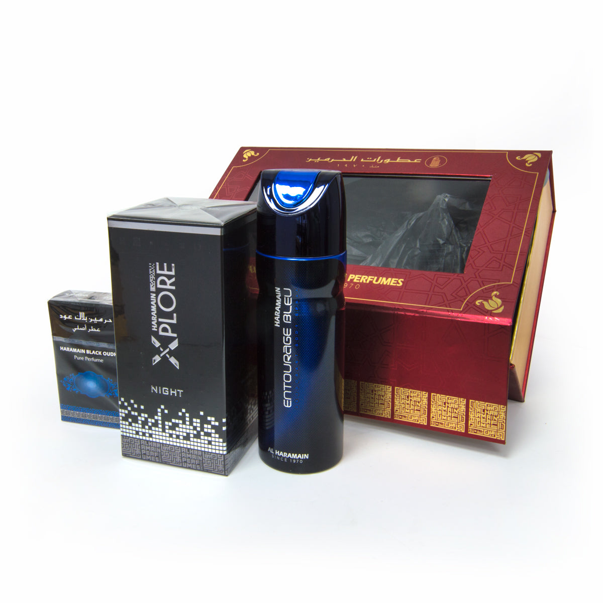 Haramain Mens Trio Gift Box