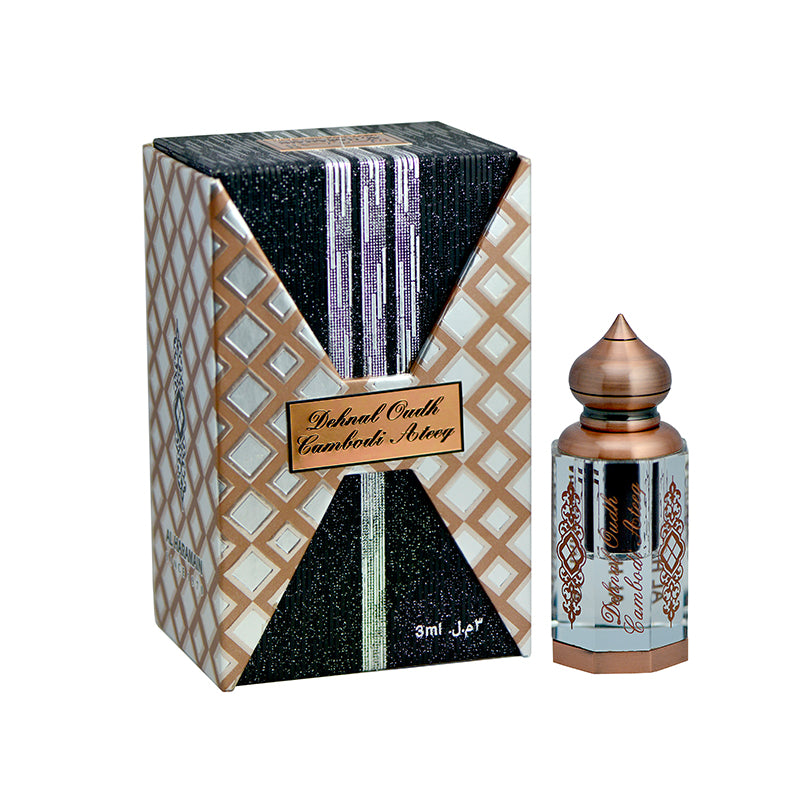 Dehnal Oudh Cambodi Ateeq 3ml - Al Haramain Perfumes