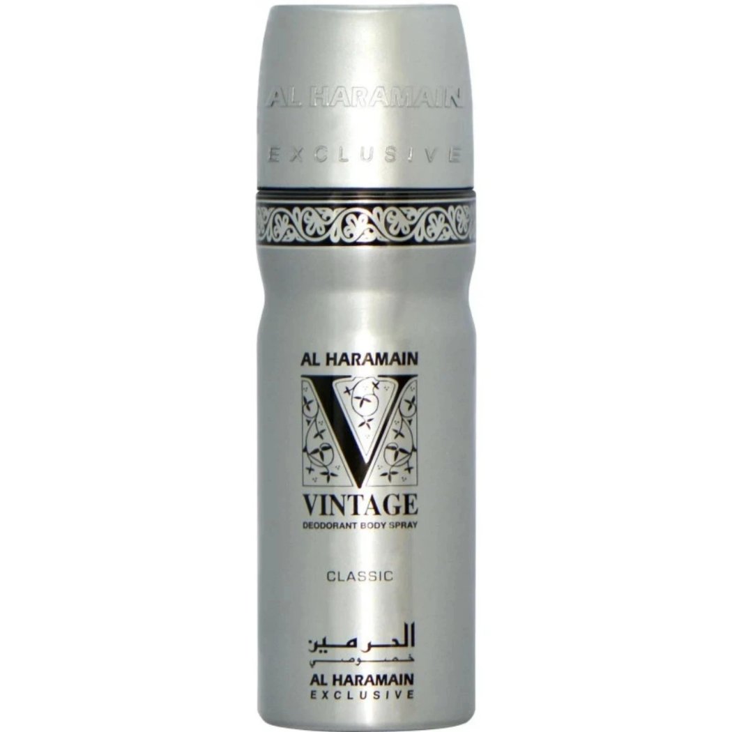 Vintage Classic Deodorant 200ml - Al Haramain Perfumes